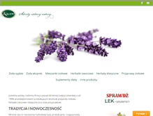 Tablet Screenshot of kawon.com.pl